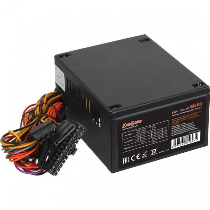 Блок питания 400W EXEGATE M400 EX234944RUS Блок питания 400W EXEGATE M400 EX234944RUS
