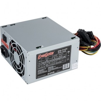 Блок питания 500W EXEGATE AB500, кабель 220V с защитой от выдергивания, EX219185RUS-S