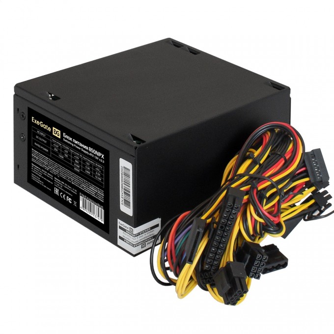 Блок питания 850W EXEGATE 850NPX EX292244RUS-PC Блок питания 850W EXEGATE 850NPX EX292244RUS-PC