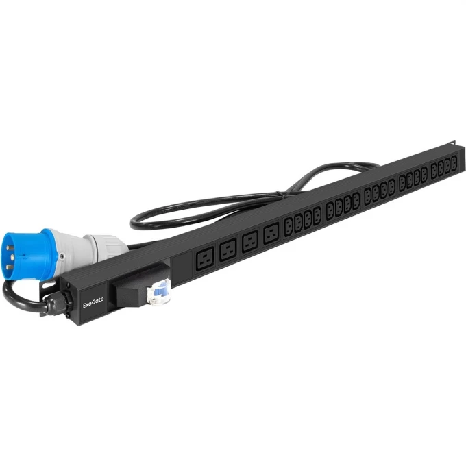 Блок розеток EXEGATE SERVERPRO PDU-V420 Al-20C134C19-IEC309-32A-1P EX296174RUS Блок розеток EXEGATE SERVERPRO PDU-V420 Al-20C134C19-IEC309-32A-1P EX296174RUS