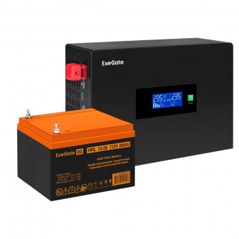 Комплект EXEGATE ИБП EX295992RUS + батарея 26Aч EX285663RUS 1шт