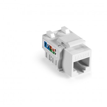 Модуль-вставка Keystone Jack RJ-45 EXEGATE KJ-8P8C-U-C5e-90-110