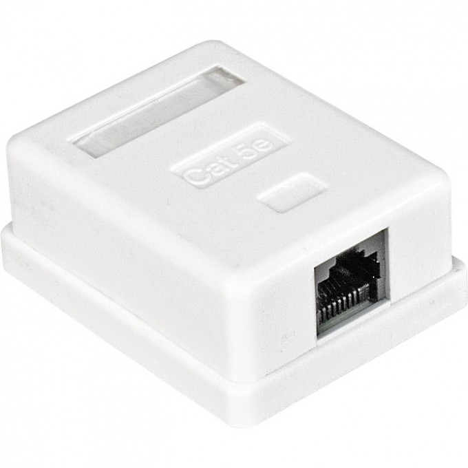 Розетка внешняя EXEGATE SM1-RJ45-C5 RJ-45 кат.5/5E UTP Krone/110 EX271122RUS Розетка внешняя EXEGATE SM1-RJ45-C5 RJ-45 кат.5/5E UTP Krone/110 EX271122RUS