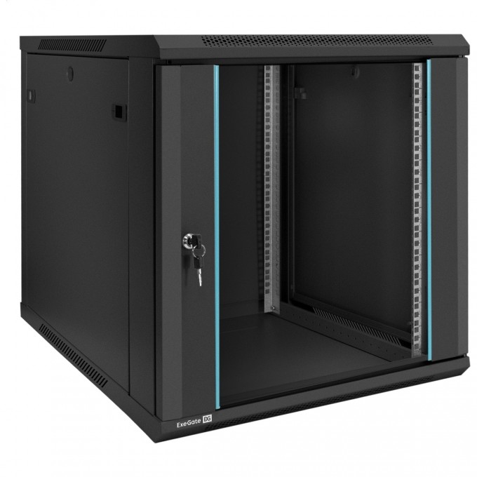 Шкаф телекоммуникационный EXEGATE EC-WM-12U.600.G.BLACK EX298610RUS Шкаф телекоммуникационный EXEGATE EC-WM-12U.600.G.BLACK EX298610RUS