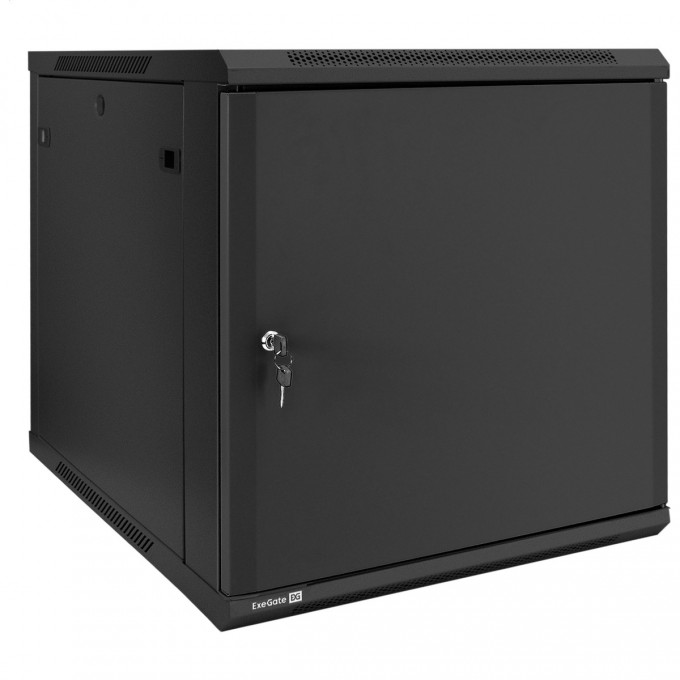 Шкаф телекоммуникационный EXEGATE EC-WM-12U.600.M.BLACK EX298622RUS Шкаф телекоммуникационный EXEGATE EC-WM-12U.600.M.BLACK EX298622RUS