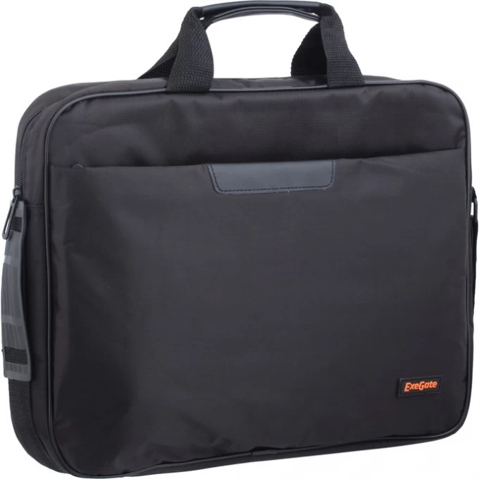 Сумка EXEGATE OFFICE F1595 BLACK, черная, полиэстер, для ноутбуков до 15.6" EX264610RUS Сумка EXEGATE OFFICE F1595 BLACK, черная, полиэстер, для ноутбуков до 15.6" EX264610RUS