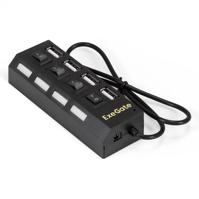 USB-Хаб (концентратор) EXEGATE DUB-42SW EX293977RUS USB-Хаб (концентратор) EXEGATE DUB-42SW EX293977RUS