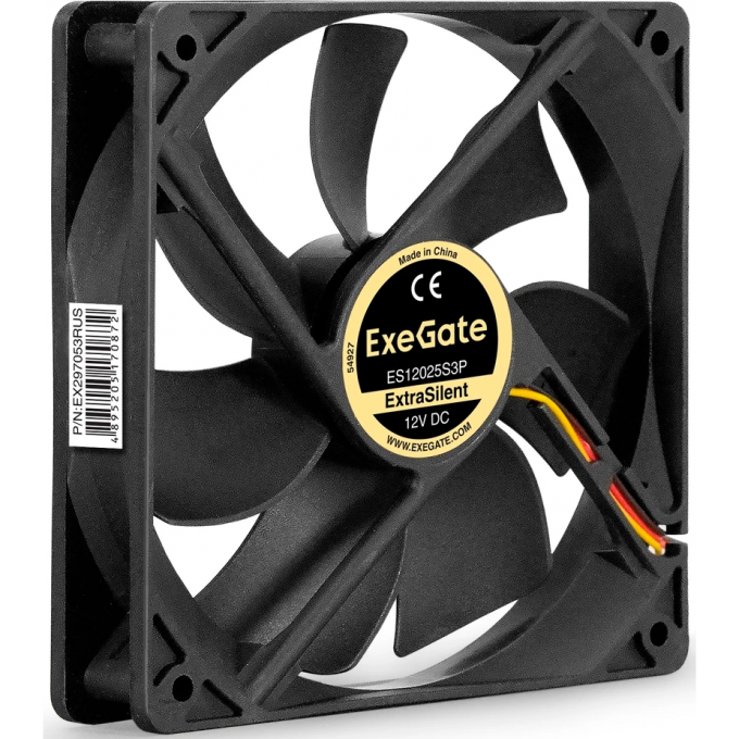 Вентилятор 12В DC EXEGATE EXTRASILENT ES12025S3P EX297053RUS Вентилятор 12В DC EXEGATE EXTRASILENT ES12025S3P EX297053RUS