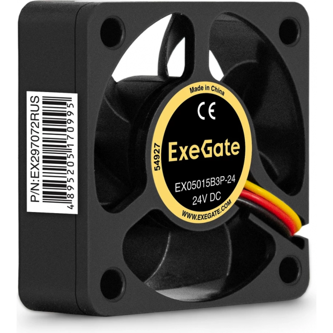 Вентилятор 24В DC EXEGATE EX05015B3P-24 EX297072RUS Вентилятор 24В DC EXEGATE EX05015B3P-24 EX297072RUS